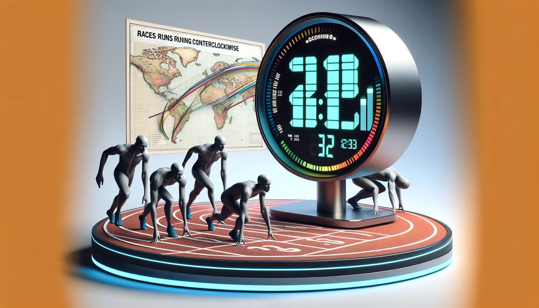 Why Do Races Run Counterclockwise? Running Clocks Running Clocks, LLC