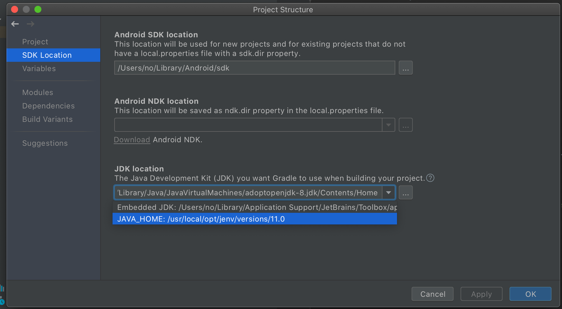 Java Home Gradle Doctor