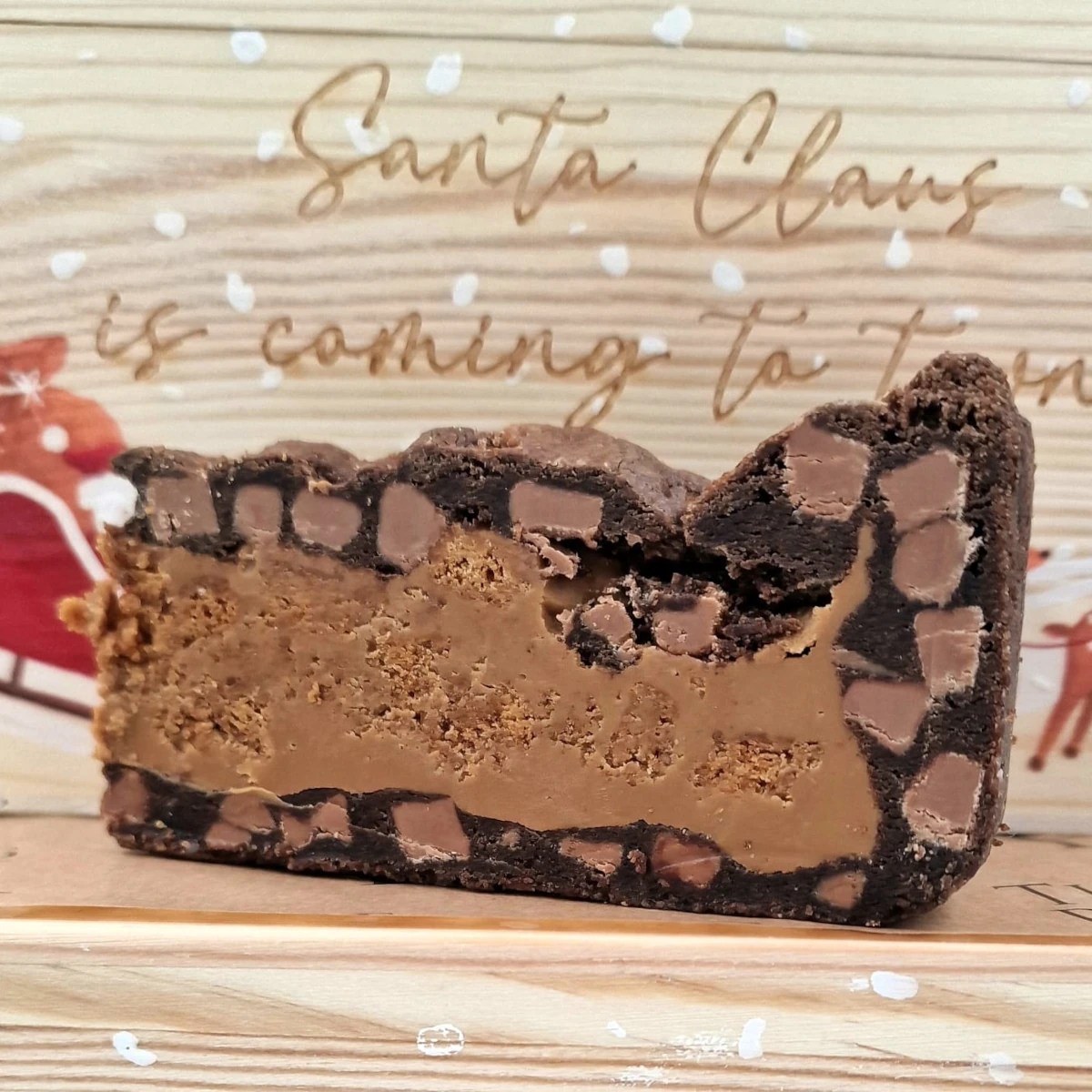 Biscoff Cookie Dough Pie The Running Fox