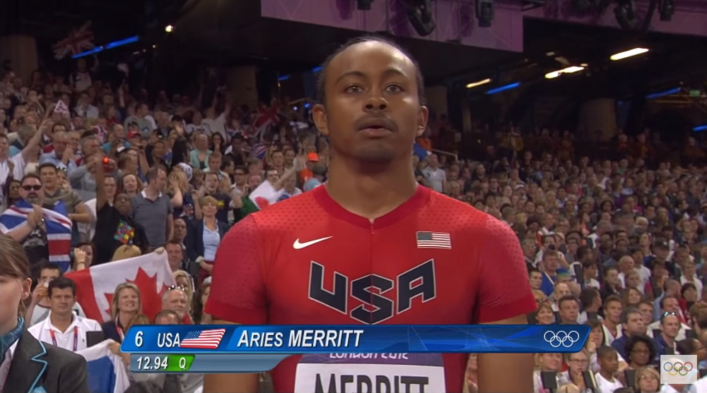 Olympic champion Aries Merritt makes return eight months after kidney