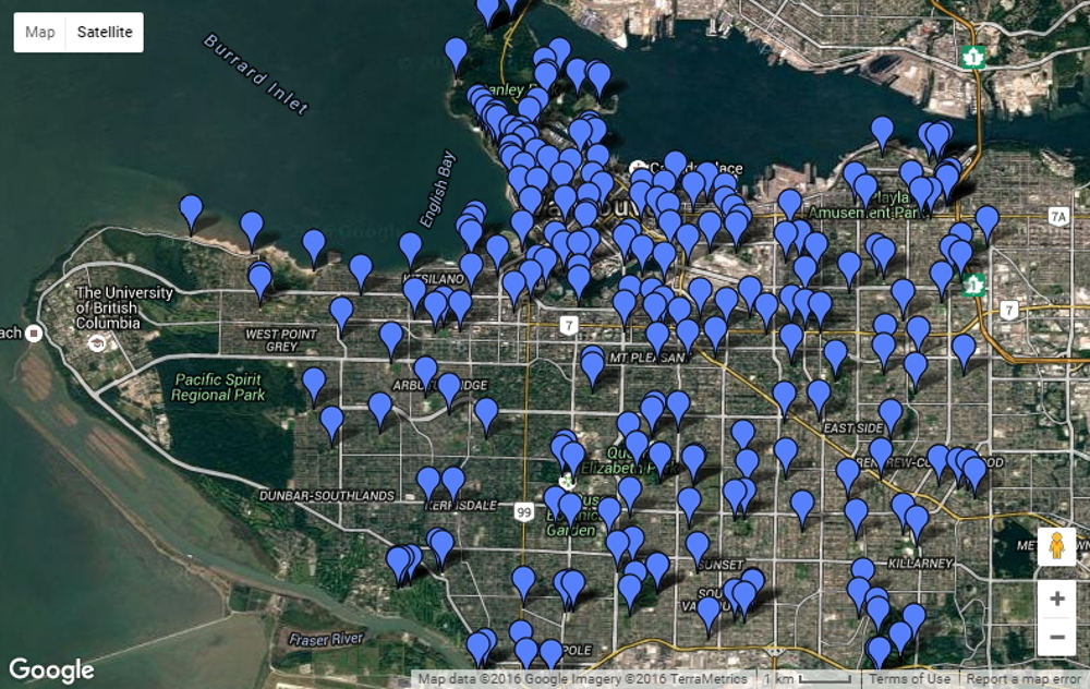 Stay hydrated on Vancouver's hottest days with map of the city's water fountains Canadian