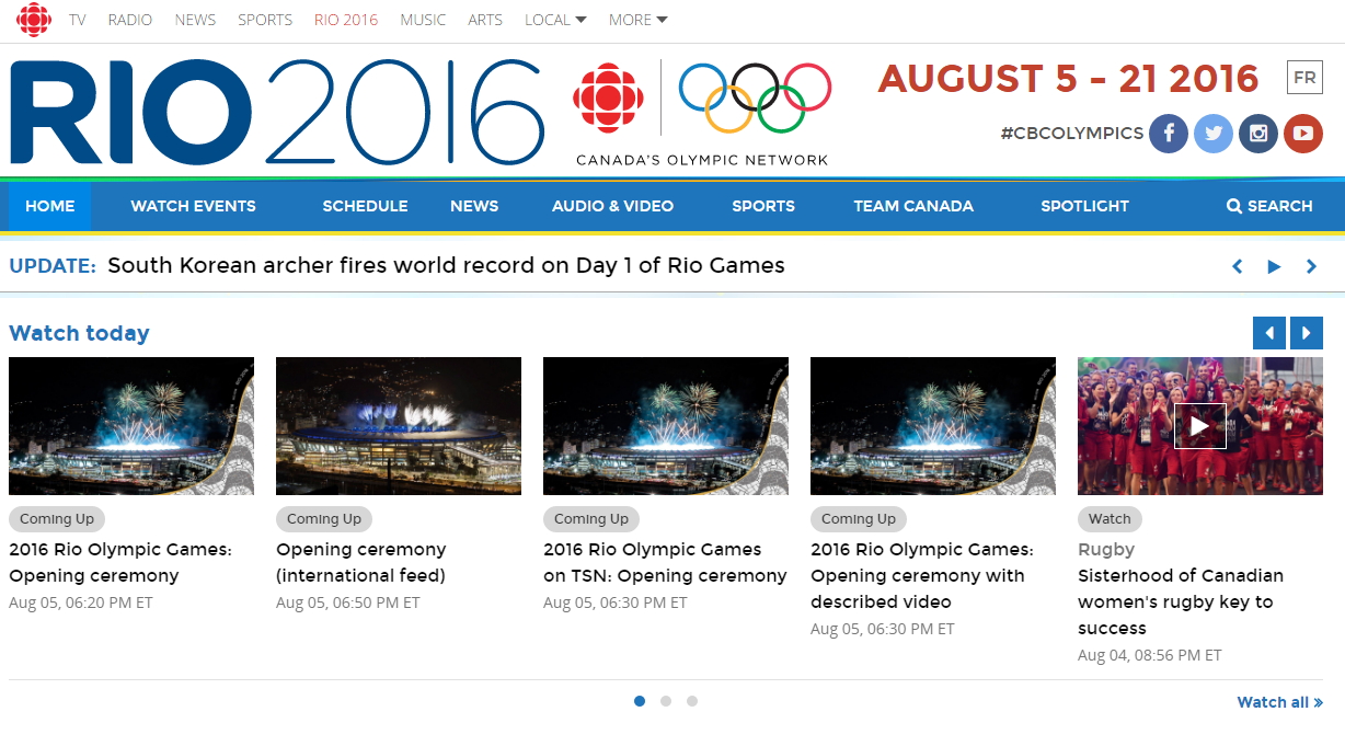 Cbc Olympics Live Stream 'Celebration Walls' to give residents a