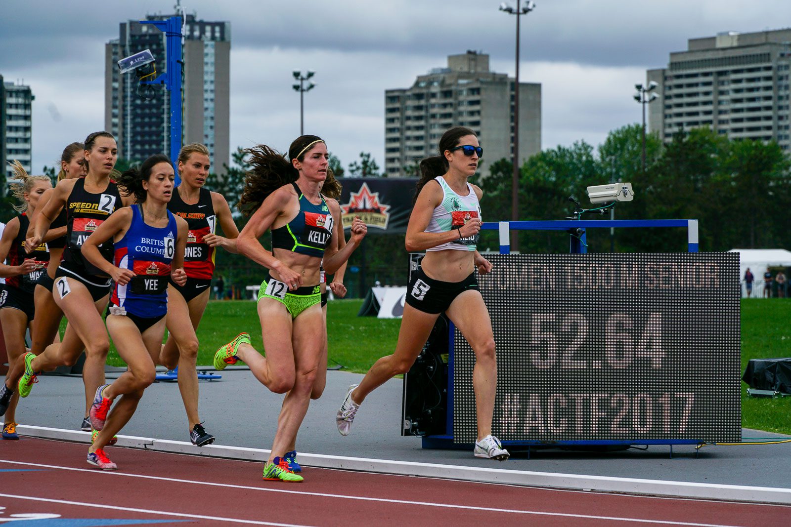 VIDEO Women's 1,500m prelims highlights from the Canadian Track