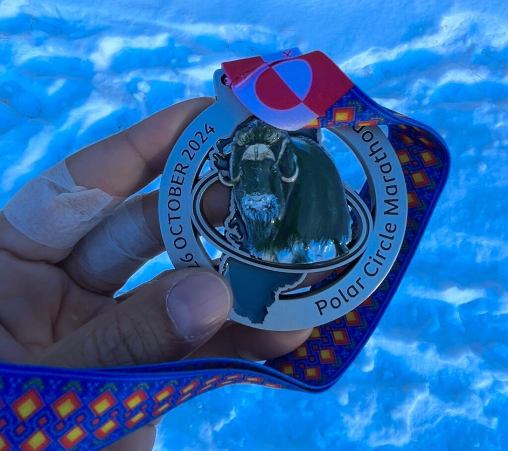 New York man runs marathon in Greenland in a singlet and shorts