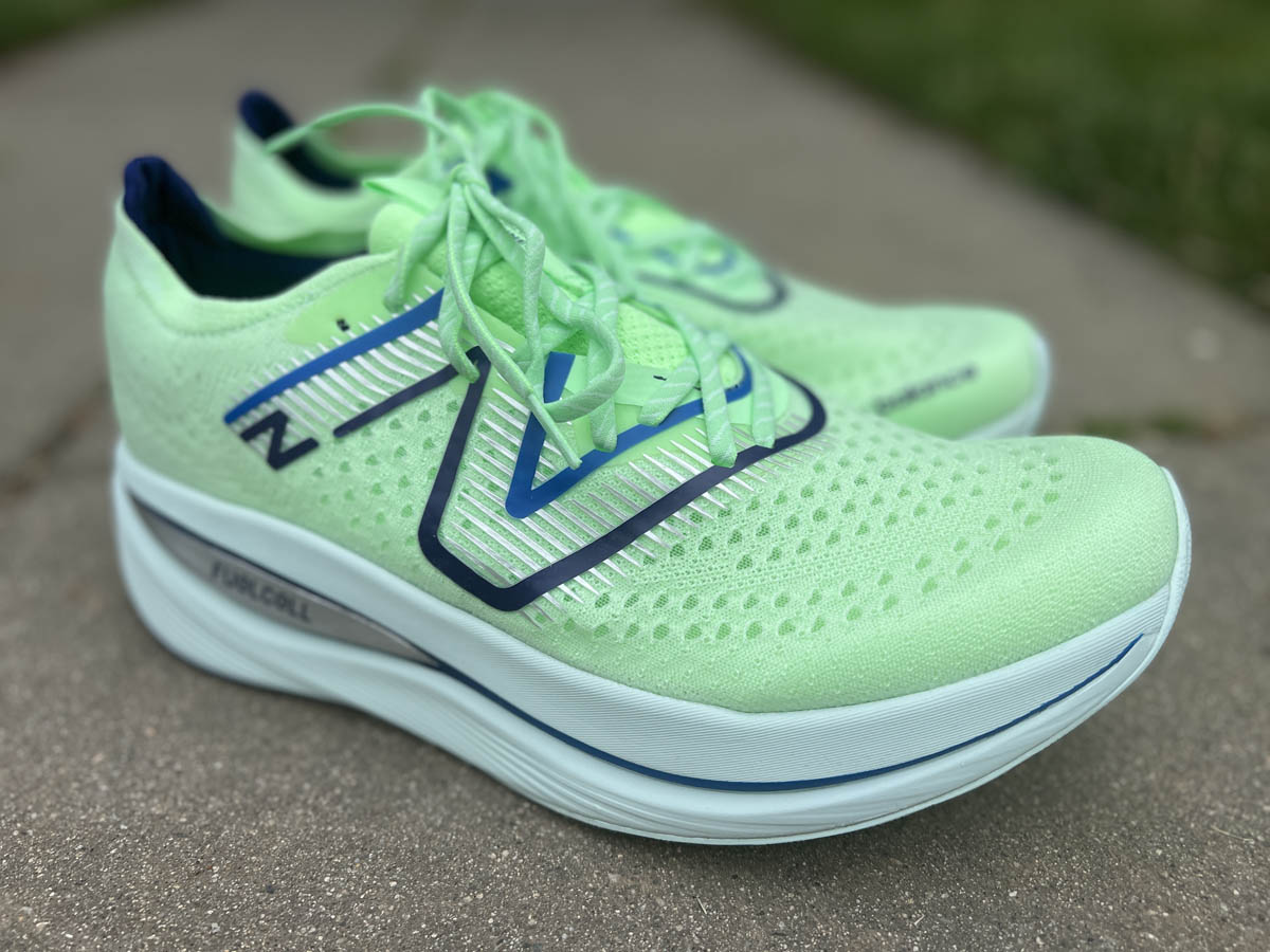 するニット ニューバランス FuelCell Elite v3 LT3 MRCELLT3 メンズ ランニングシューズ