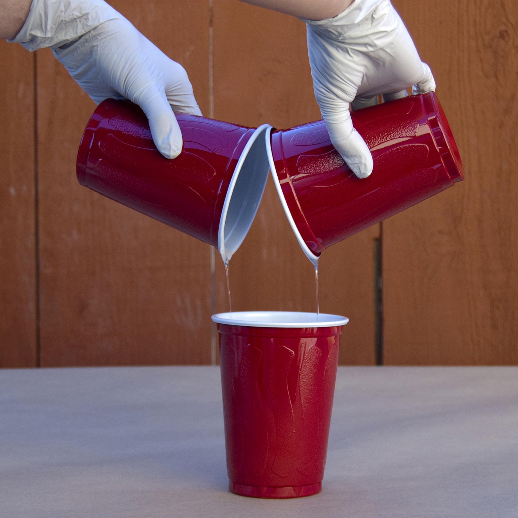 How To Mix and Pour Resin Running With Sisters