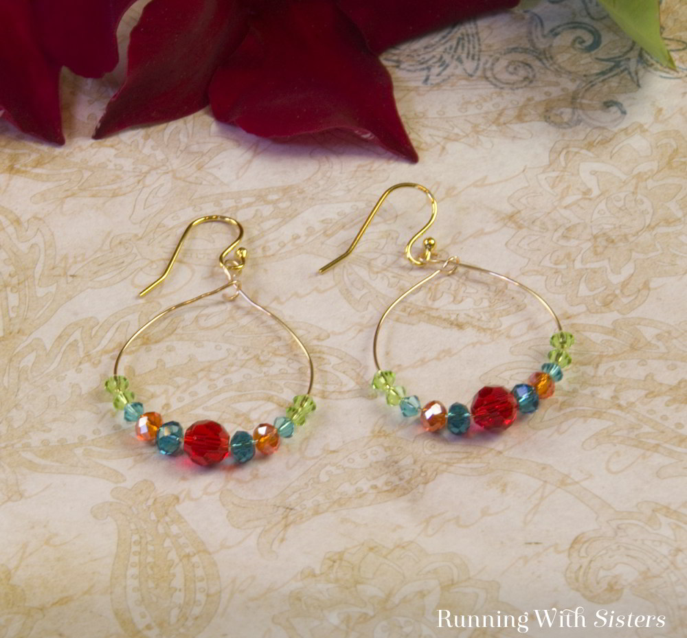 How To Make Your Own DIY Earring Wires Running With Sisters