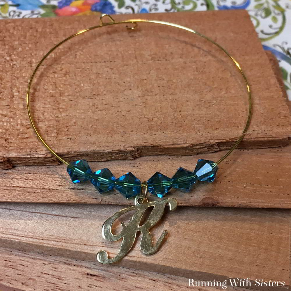 How To Make A Memory Wire Charm Bangle Running With Sisters