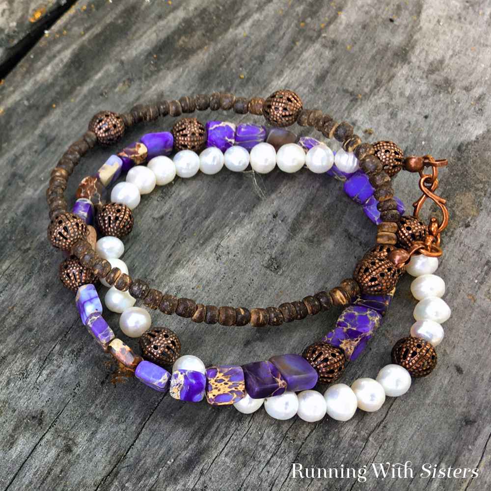 Introduction To Bead Stringing Wire Running With Sisters