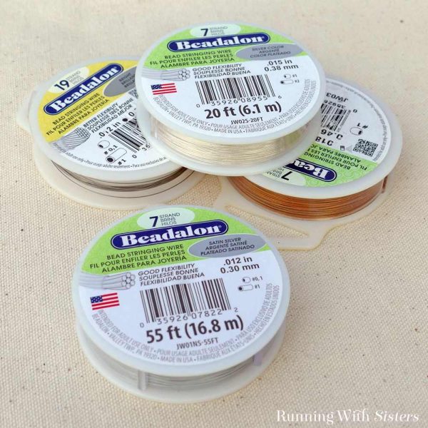 Introduction To Bead Stringing Wire Running With Sisters