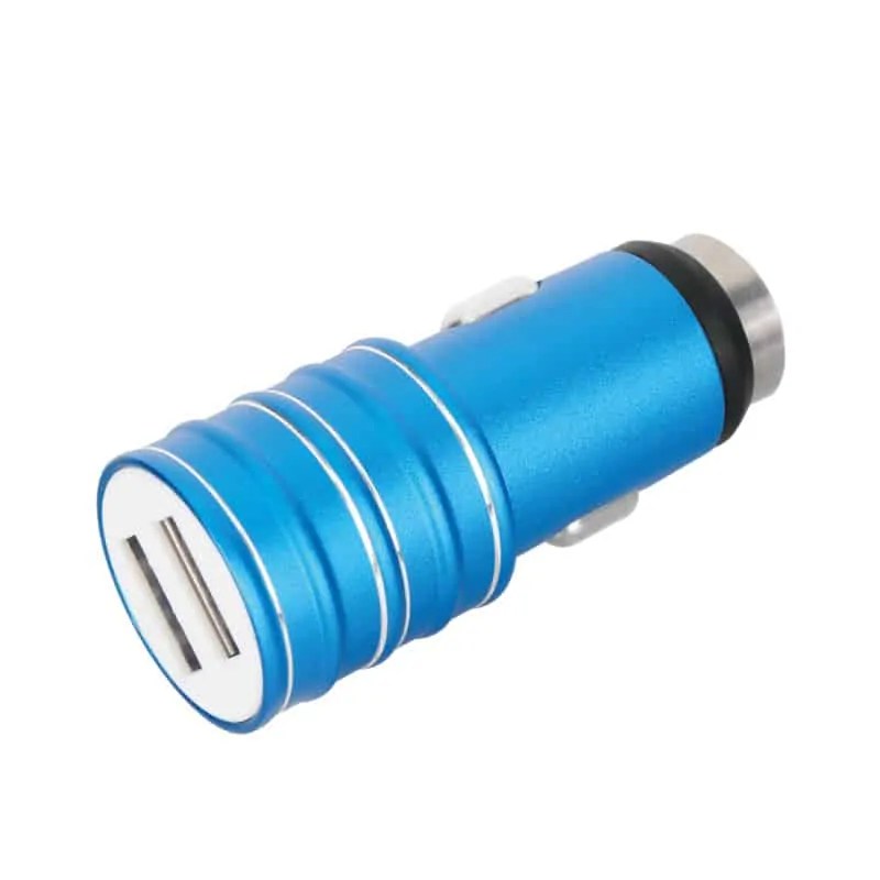 Max.3.4A output 17W Dual USB car charger for iphone and Android Phone