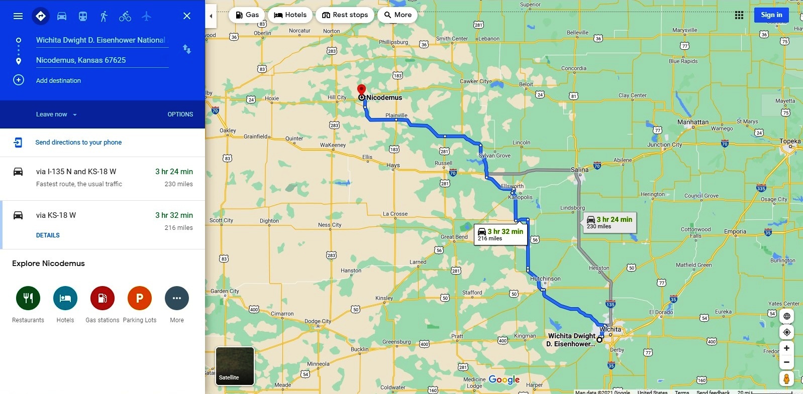 Nicodemus, Kansas USA run sew read