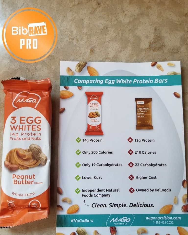 REVIEW NuGo Egg White Protein Bars Run to Inspire. Inspired to Run.