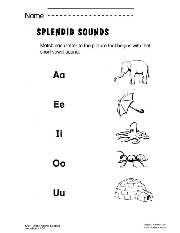 Phonics Grade 1 Printables