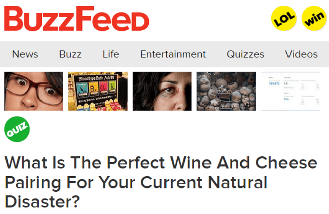 Buzzfeed Quizzes We Can't Believe Didn't Go Viral