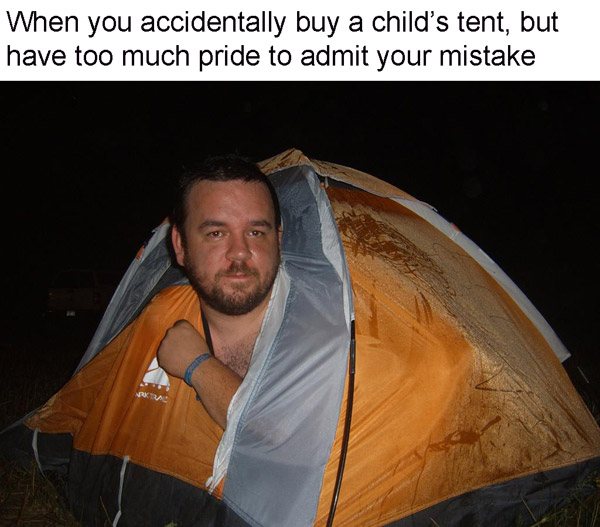 45 Camping Fails That Will Remind You Why You Only Went Once