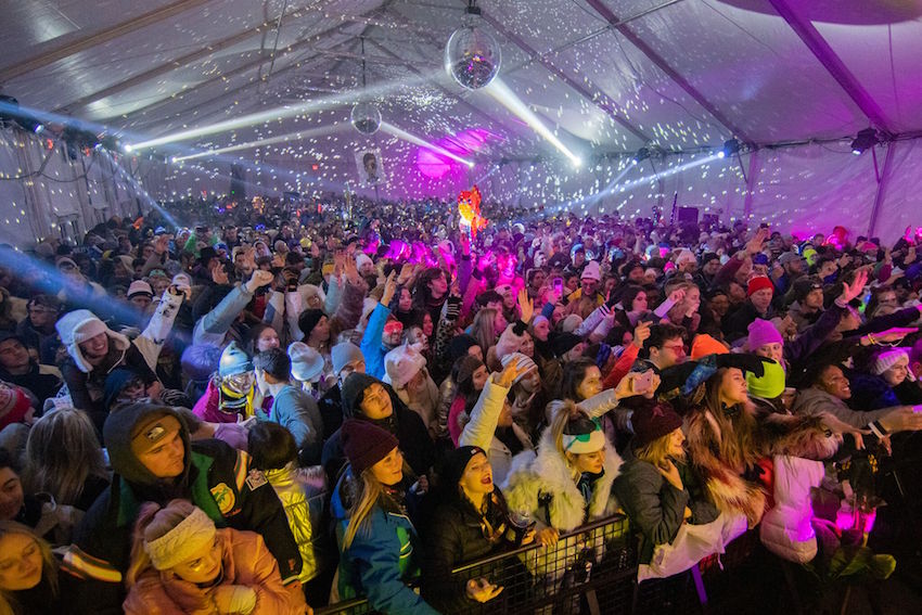 SnowGlobe Festival Battles Bitter Cold but Delivers A Fire Festival
