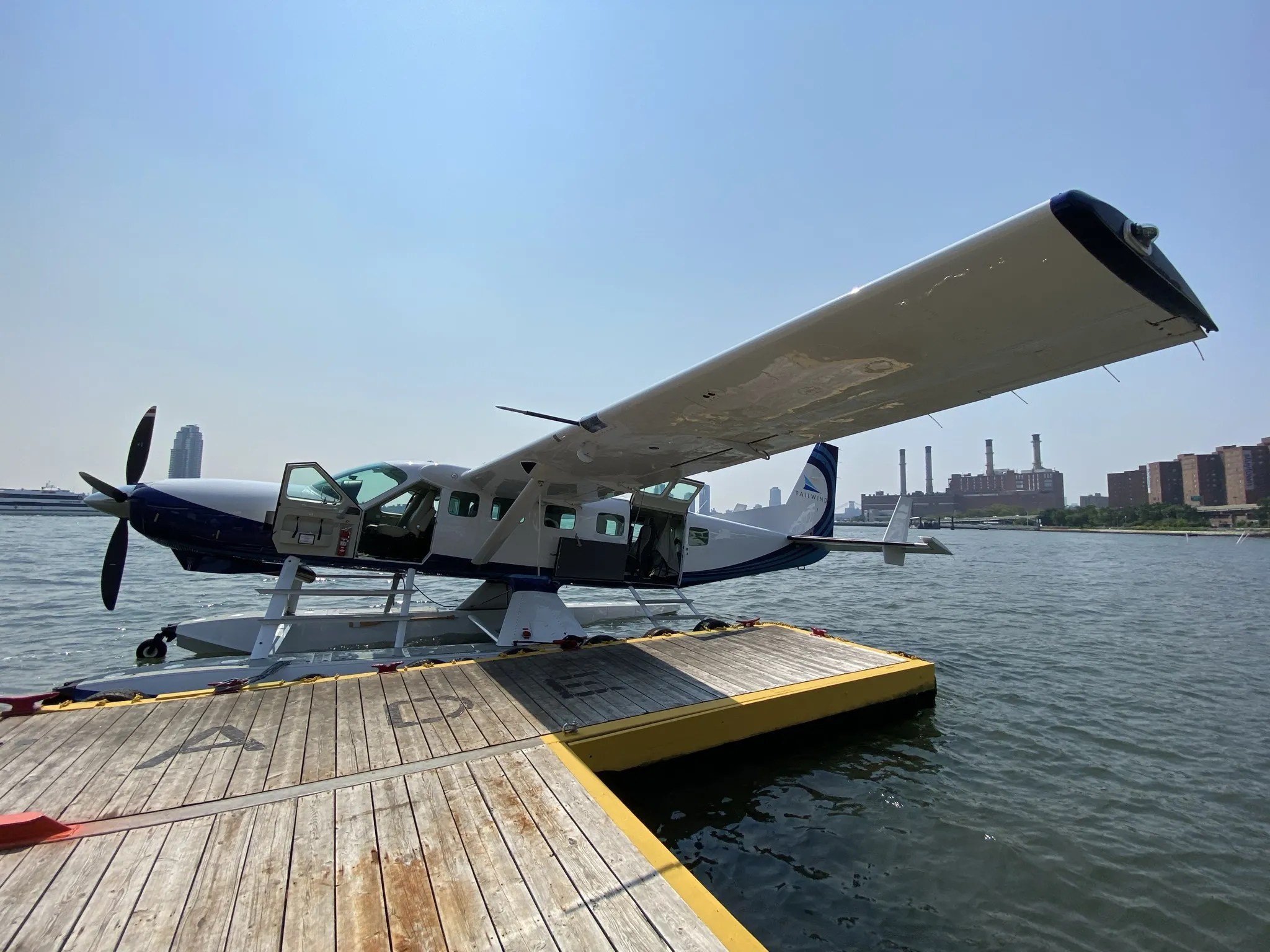 Taking Tailwind for a spin before it begins NYCBOS seaplane operation