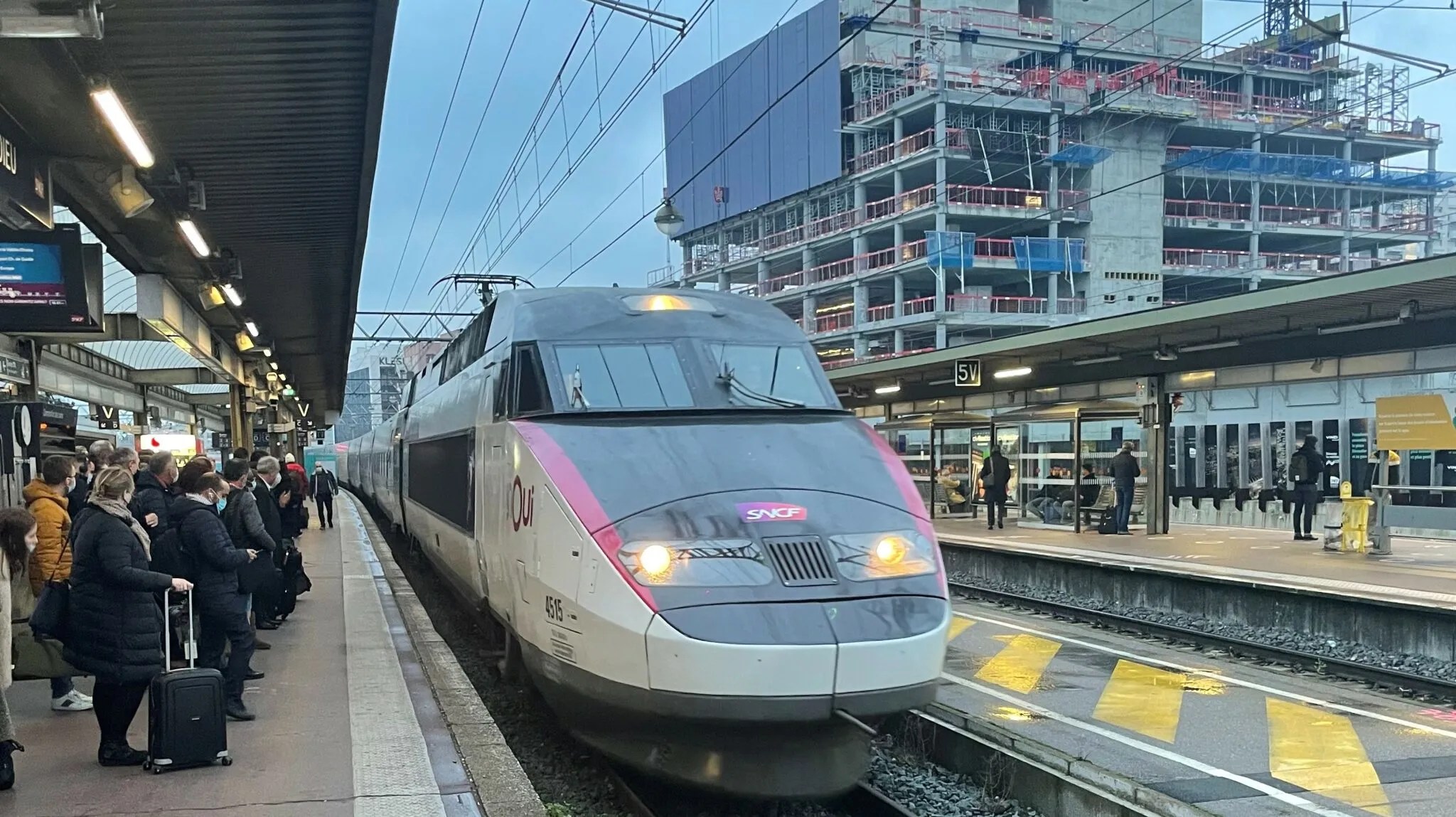 The French Connection First Class onboard TGV Runway GirlRunway Girl