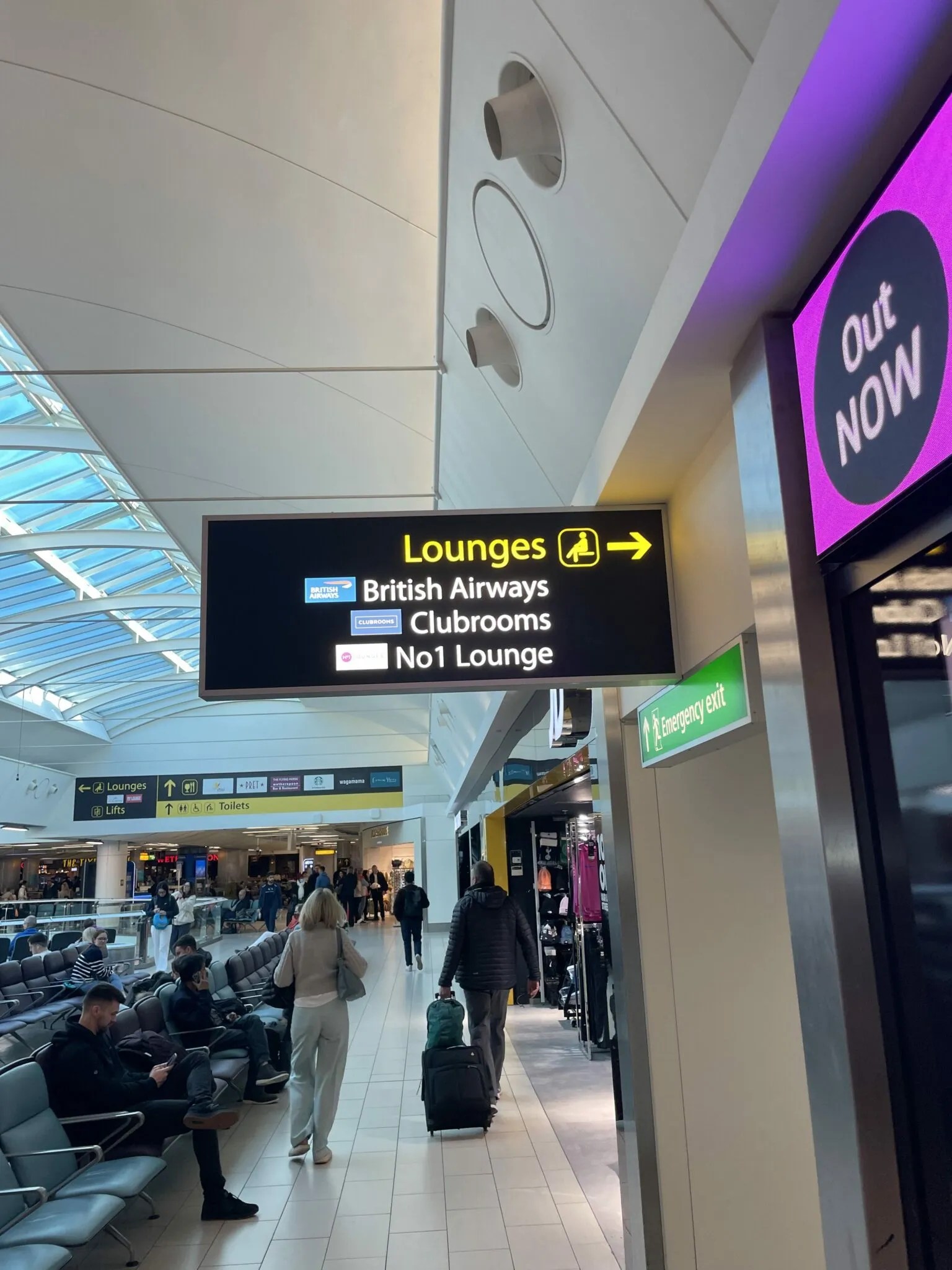 British Airways Gatwick Club Lounge elevates traditional productRunway Girl