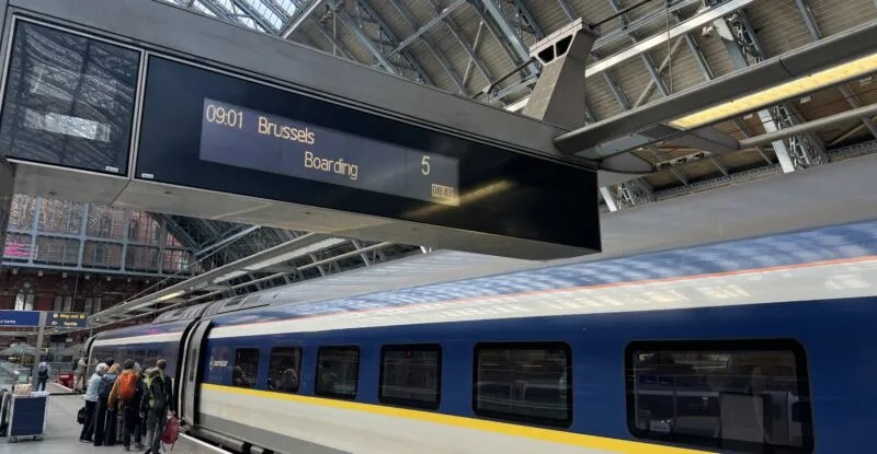 New logo, same train a Eurostar Standard Premier review Runway GirlRunway Girl