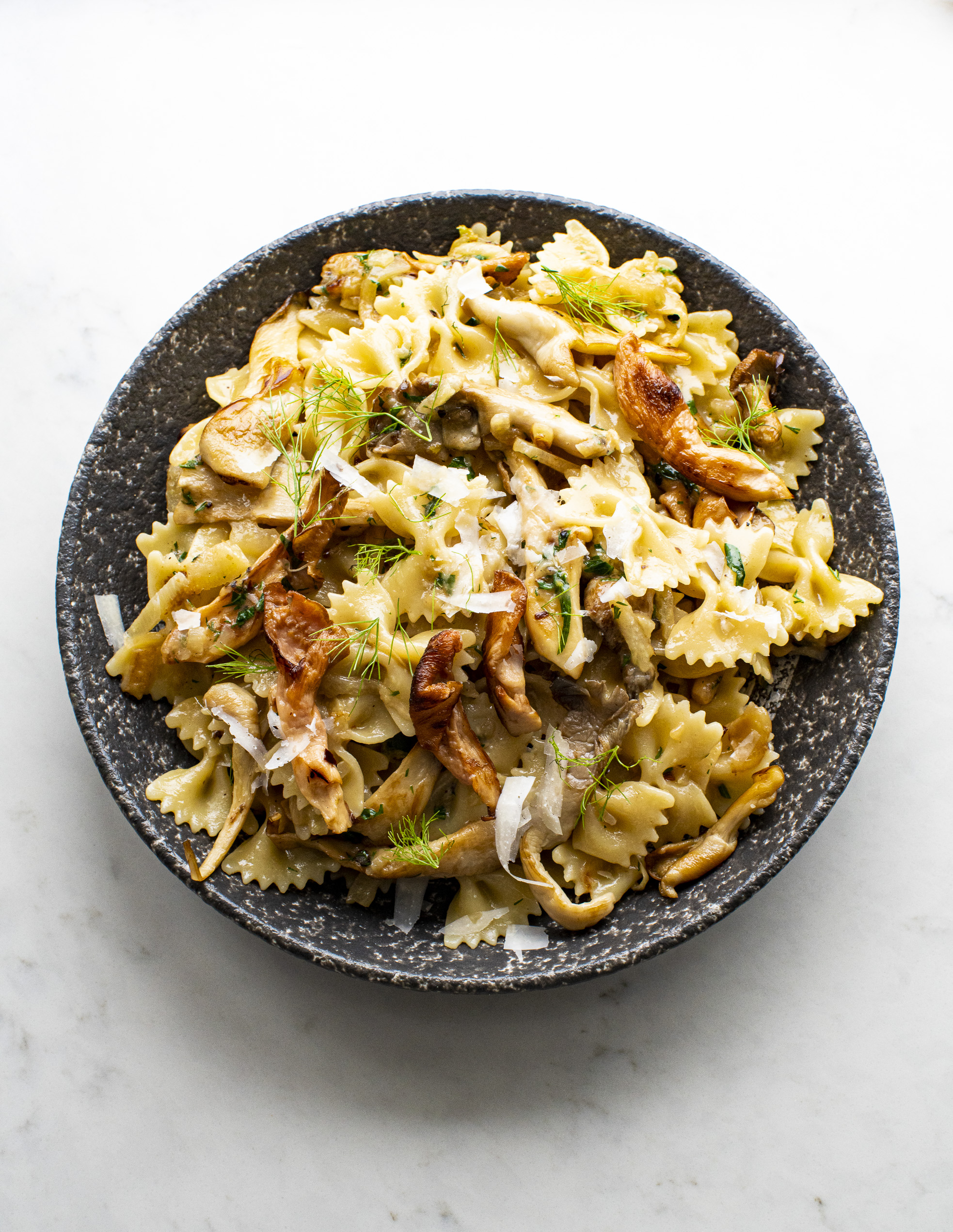 Caramelised Mushroom Fennel Pasta Rupal Bhatikar