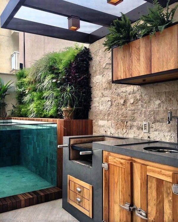 Desain Dapur Basah Diluar Rumah