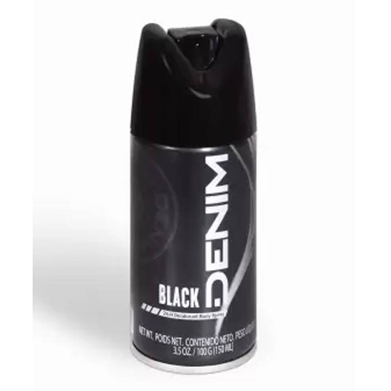 Denim Black Deodorant Body Spray For Men 150ml