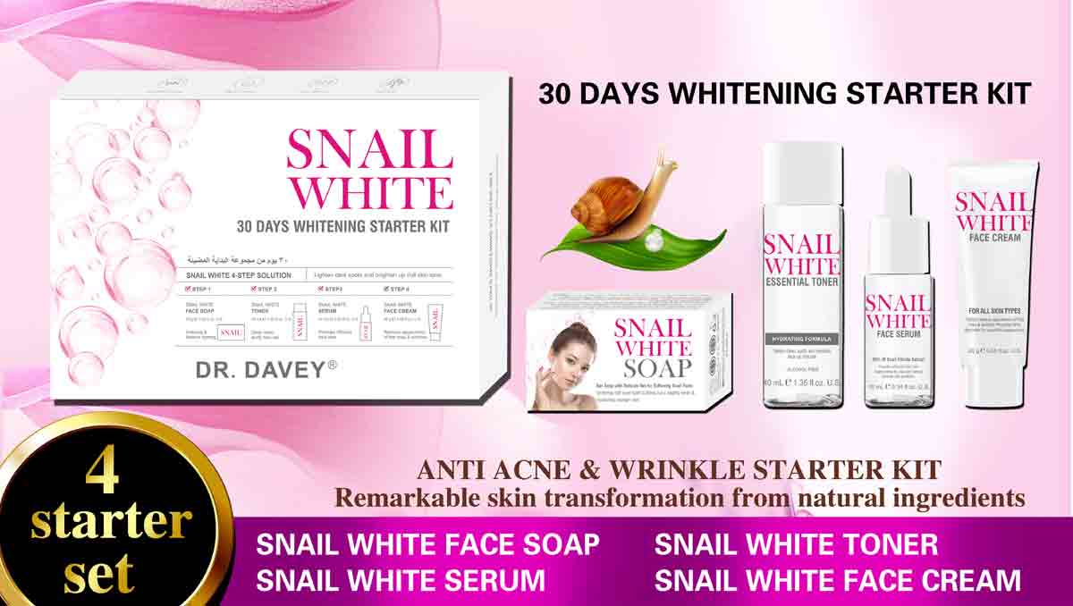 Snail White 30 Days Whitening Starter kit