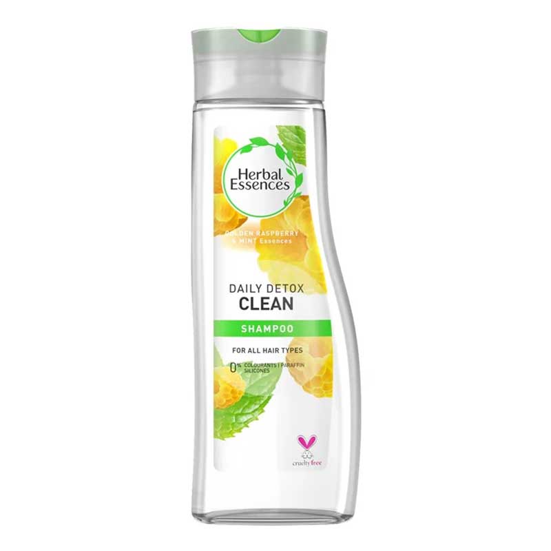 Herbal Essences Daily Detox Clean Golden Raspberry & Mint Shampoo