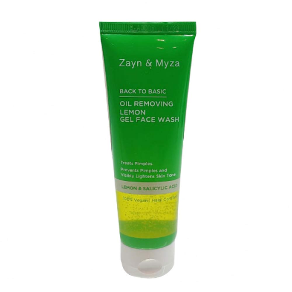 Oil Removing Lemon Gel Face Wash