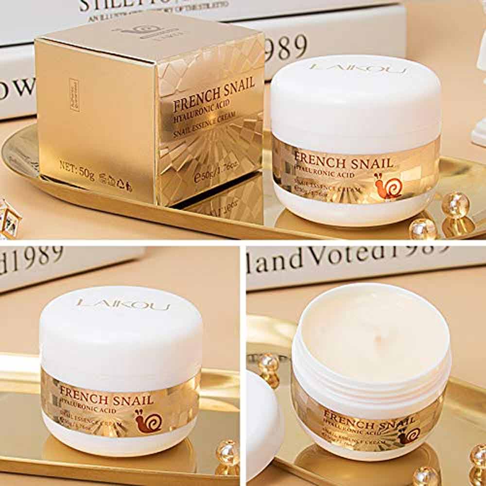 LAIKOU SNAIL HYALURONIC ACID ESSENCE CREAM 25G