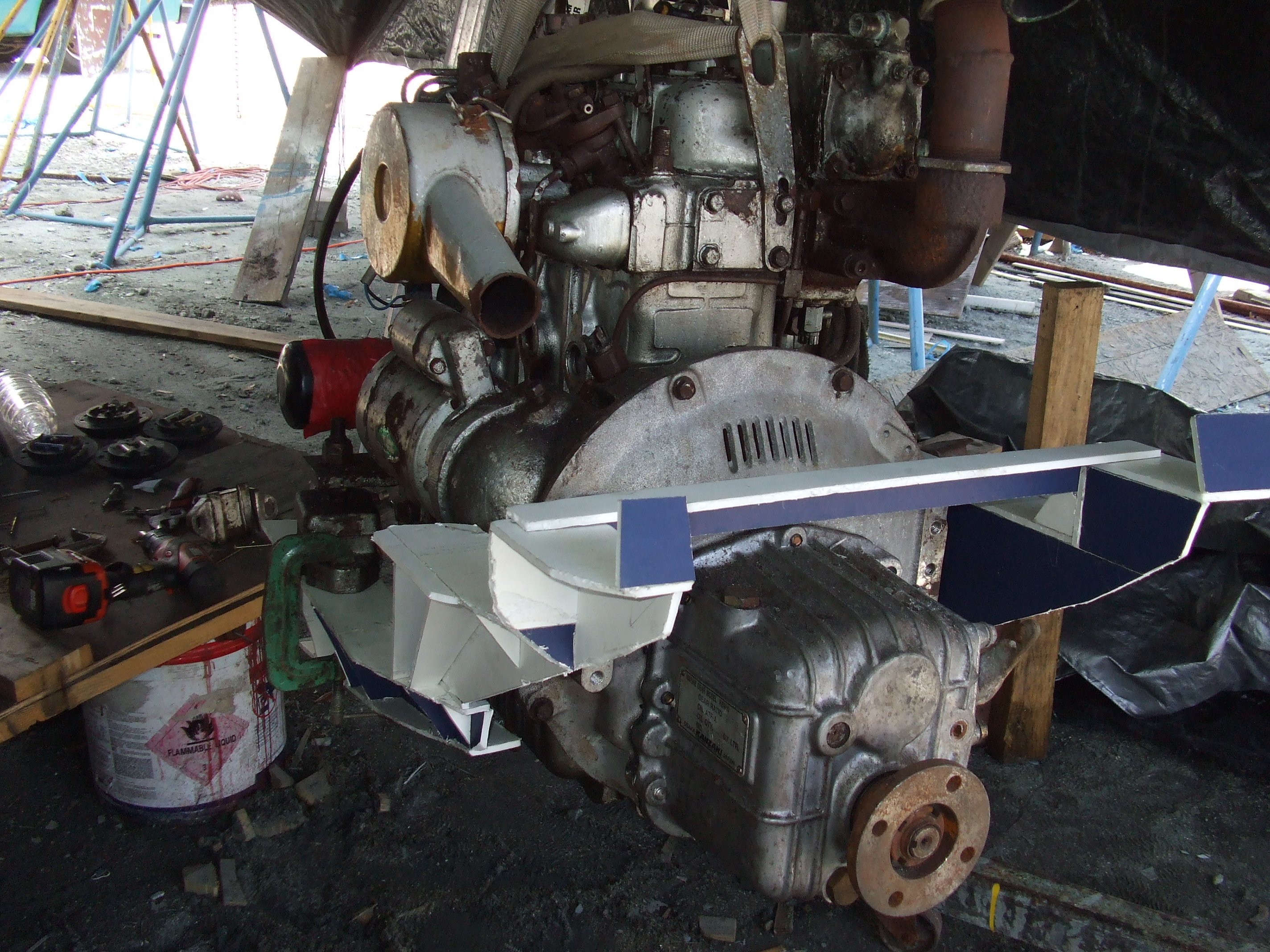 Repowering with a Yanmar 3hm35f in Florida; Engine Transplant! Rupert