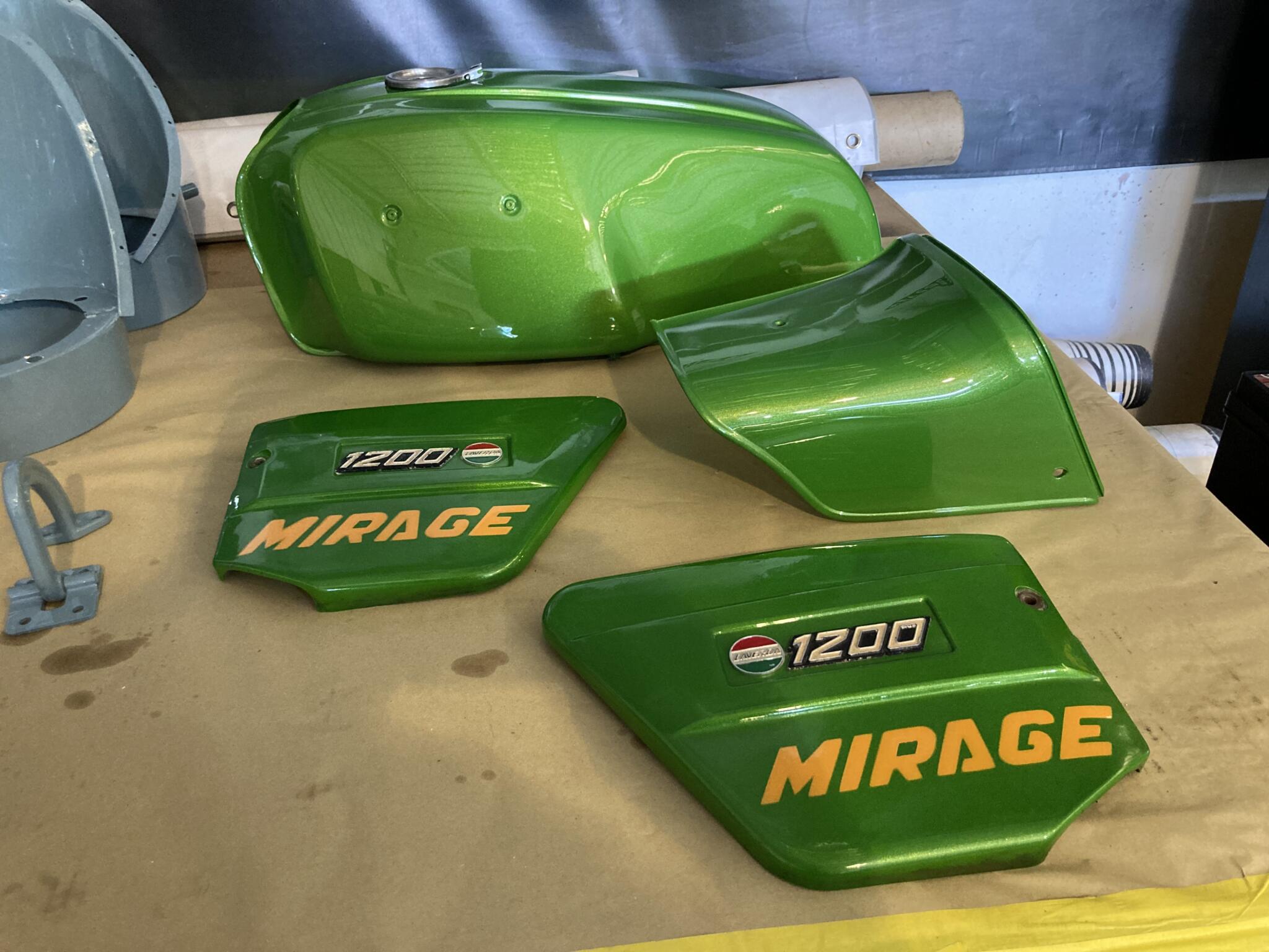 Laverda Mirage custom wiring harness