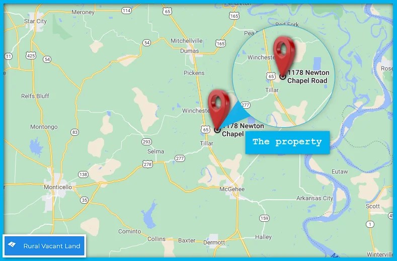 SOLD Buy this Amazing Parcel in Desha, AR! Rural Vacant Land