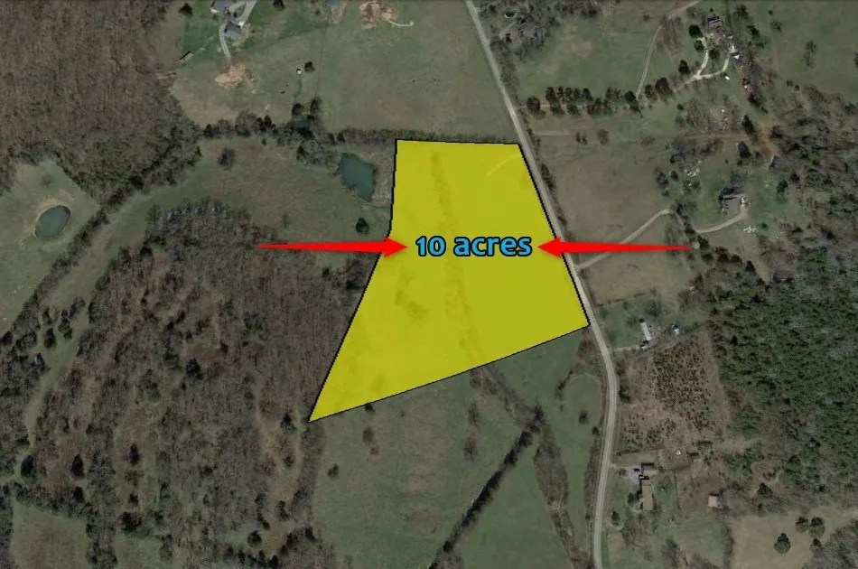 A 10acre Property in Bell Buckle, TN! Rural Vacant Land