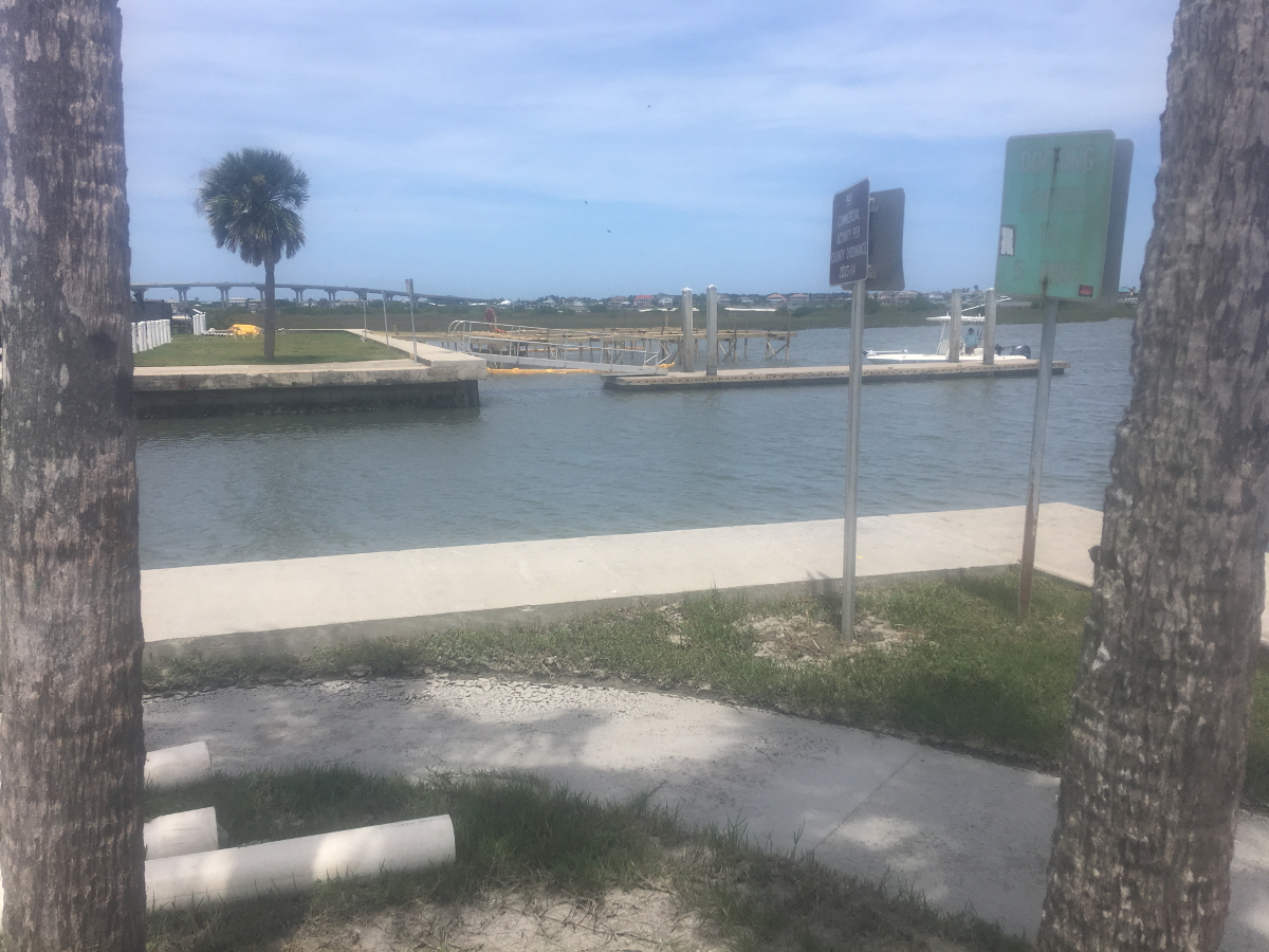 Vilano Beach Boat Ramp Dock Repairs RUSH Construction, Inc., RUSH
