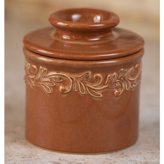 RUST BUTTER BELL CROCK Rush's Kitchen Supply