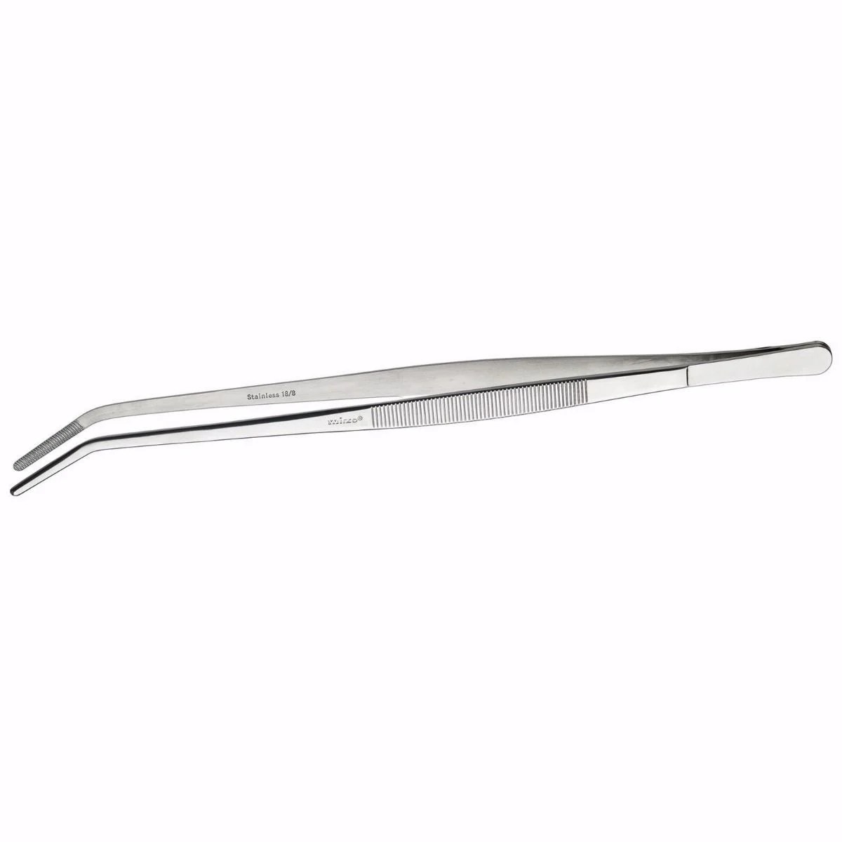 10" Curved Plating Tongs Rush's Kitchen