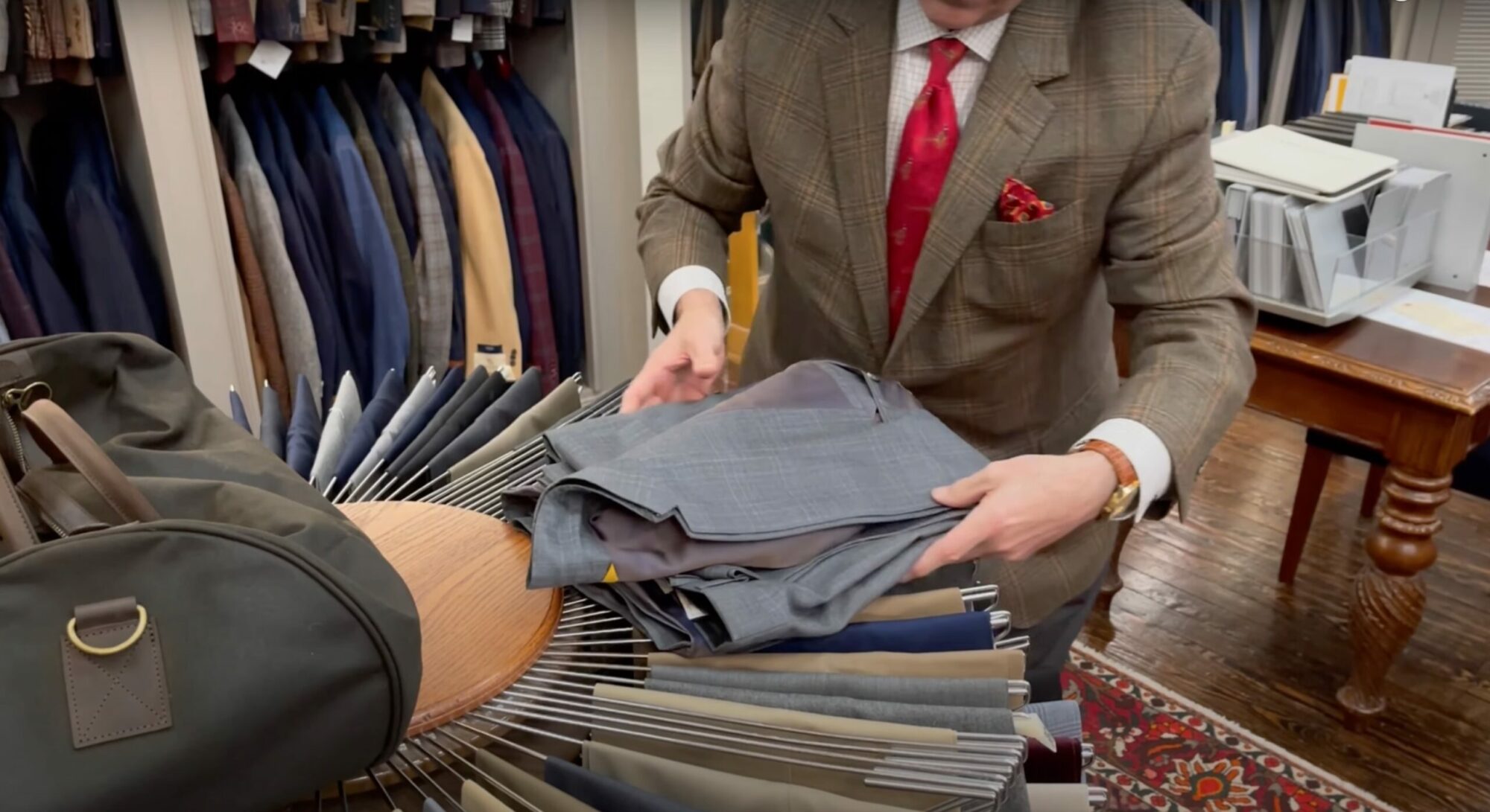 How to Properly Pack a Suit Rush Wilson Limited