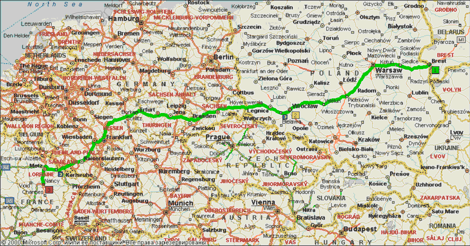 Kaart Frankrijk Nancy Malayalam Поездка в Нанси, Франция 2006