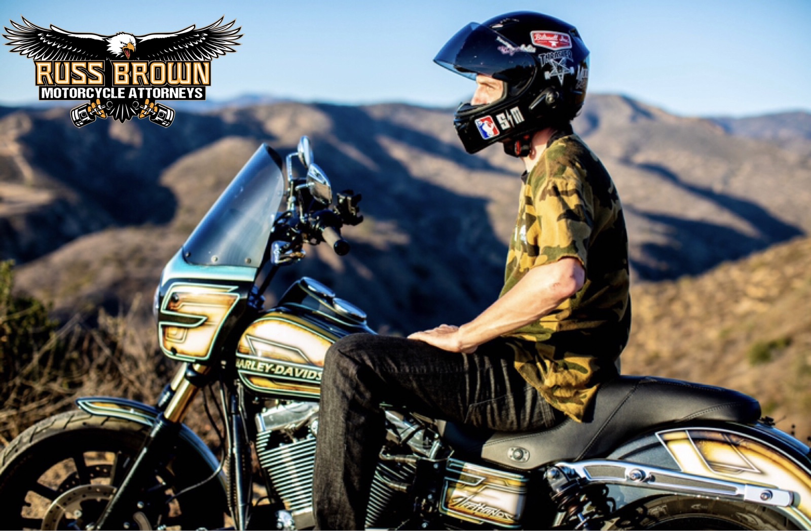 Russ Brown Ambassador Greg Lutzka Russ Brown Motorcycle Attorneys®