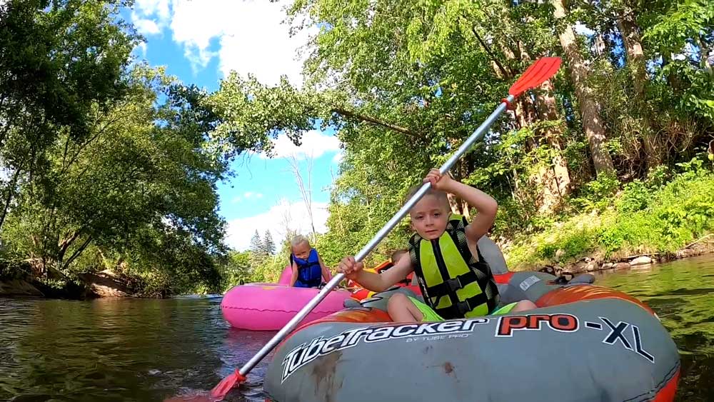 Russell Canoe Livery and Campgrounds, Inc. Located on the Beautiful Rifle River in Omer, MI