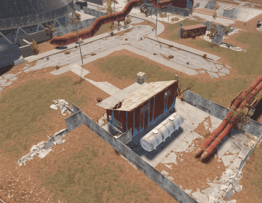Как лутать Power Plant в Расте Rust Craft