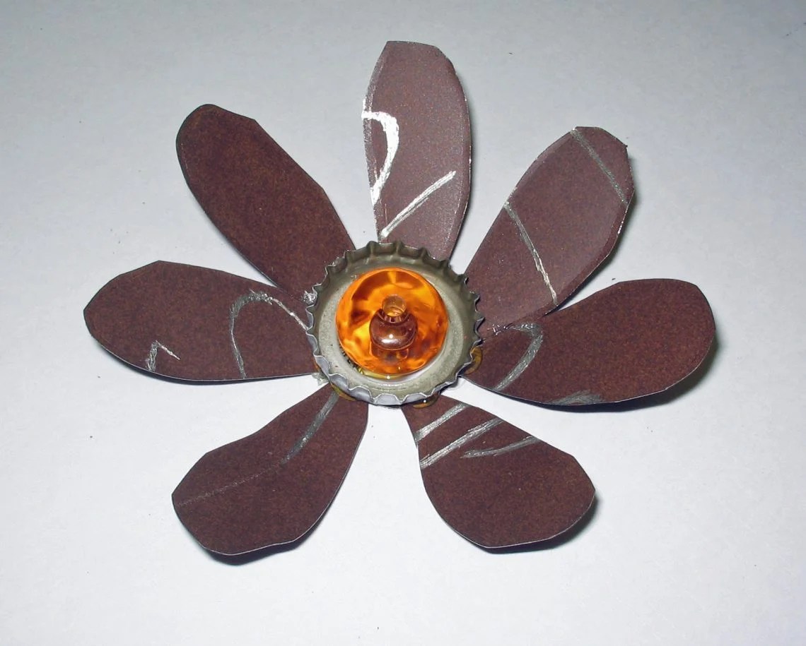 Easy Craft How To Make A Metal Flower Rustic Crafts & Chic Decor