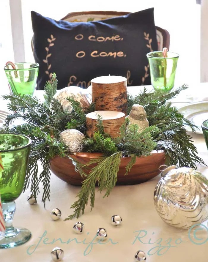 Christmas Candle Centerpieces To Make Rustic Crafts & DIY
