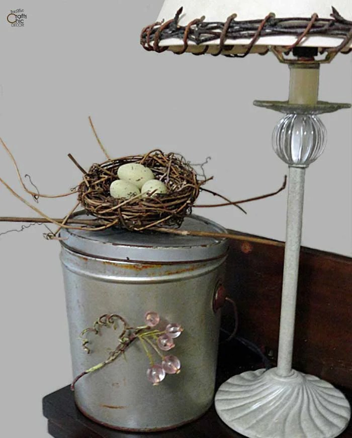 How To Embellish Tin Containers Rustic Crafts & DIY