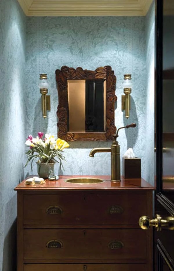 Powder Room Ideas For A Chic Design Rustic Crafts & DIY