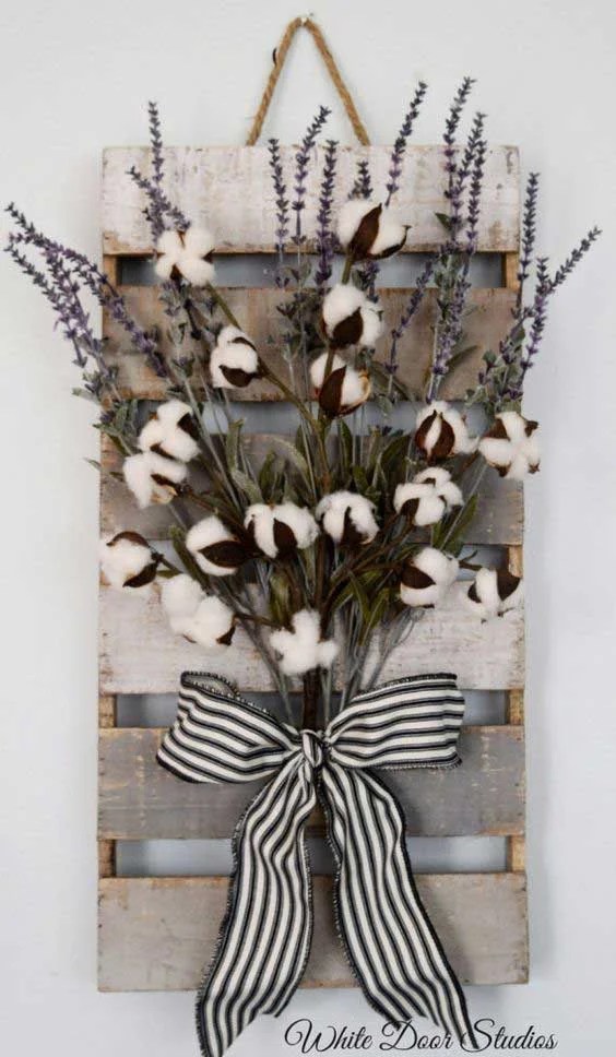 Crafts Using Cotton Stems Rustic Crafts & DIY