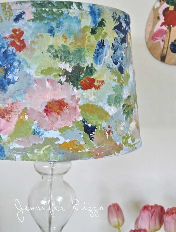 How To Decorate A Lampshade Creatively Rustic Crafts & DIY